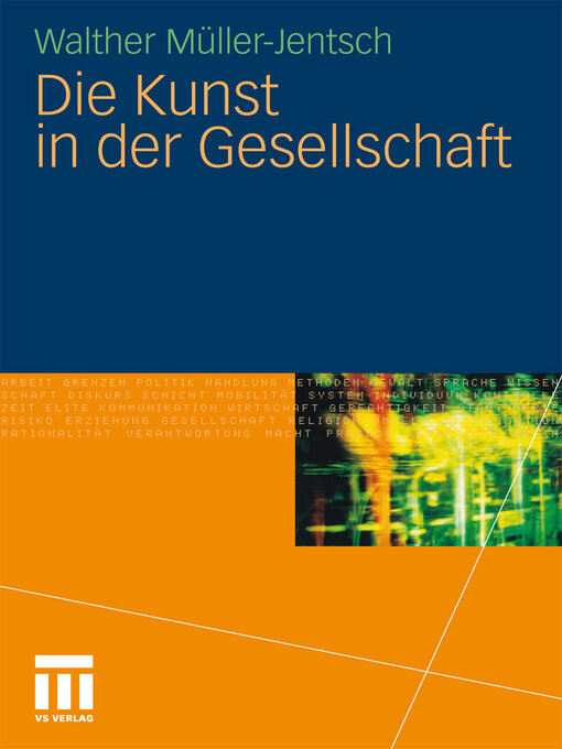 Title details for Die Kunst in der Gesellschaft by Walther Müller-Jentsch - Available